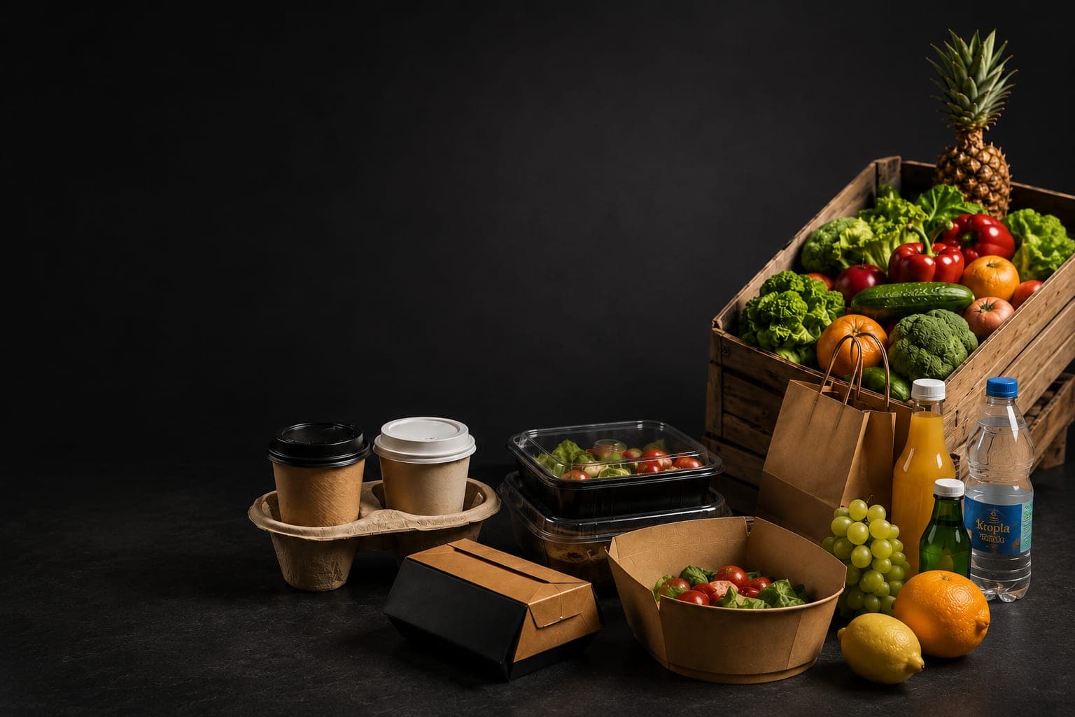 Fresh produce and food packaging supplies for HoReCa